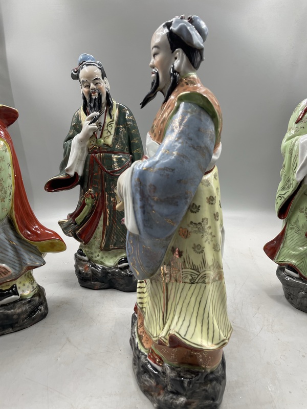 古玩陶瓷人物塑像拍賣,當前價格2600元