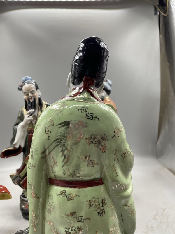 古玩陶瓷人物塑像拍賣,當前價格2600元