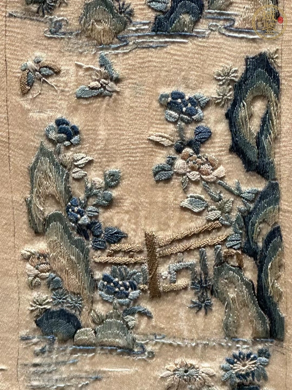 古玩雜項刺繡真品鑒賞圖