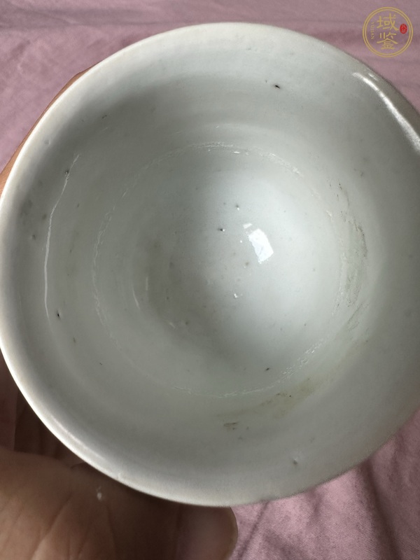 古玩陶瓷青花把杯真品鑒賞圖