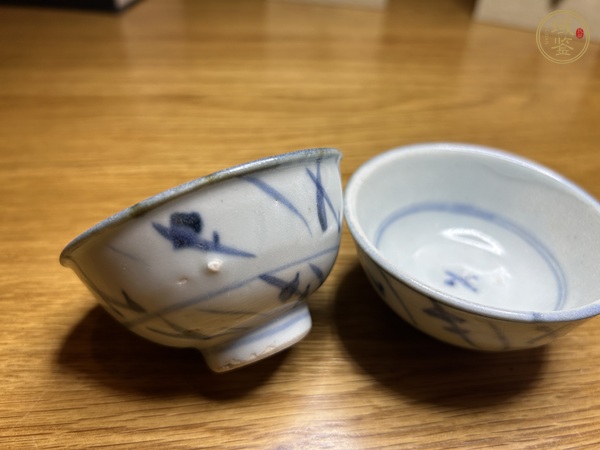 古玩陶瓷青花杯真品鑒賞圖