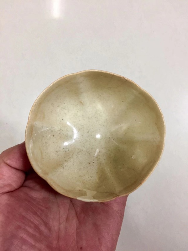 古玩陶瓷青白釉花口盞和托拍賣,當前價格2600元