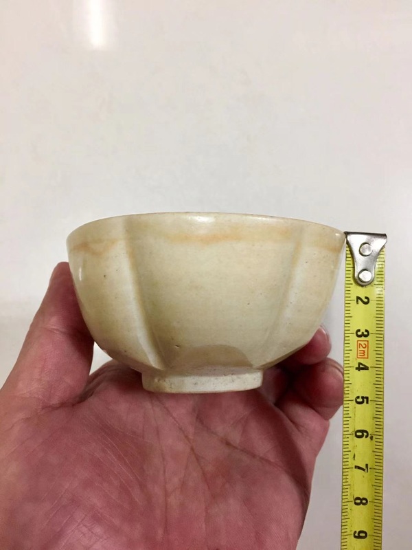 古玩陶瓷青白釉花口盞和托拍賣,當前價格2600元