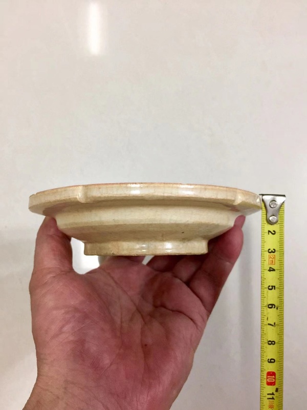 古玩陶瓷青白釉花口盞和托拍賣,當前價格2600元