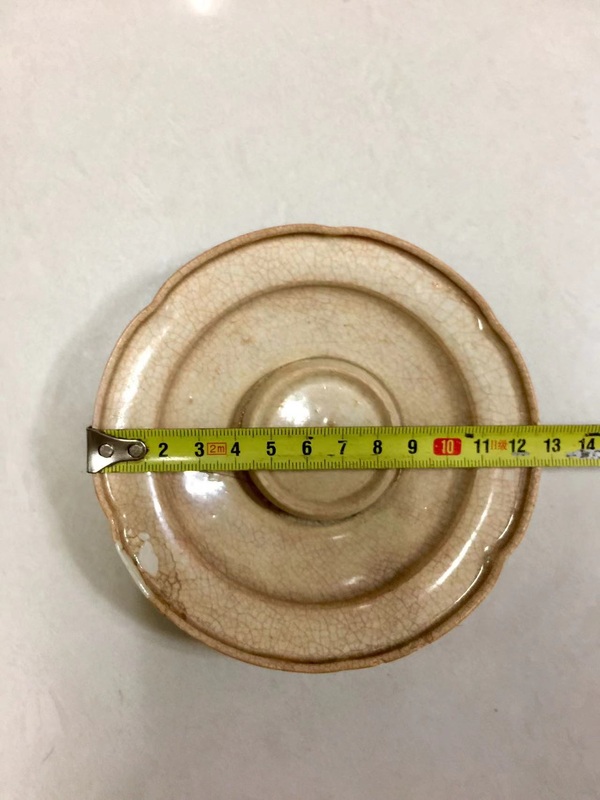 古玩陶瓷青白釉花口盞和托拍賣,當前價格2600元
