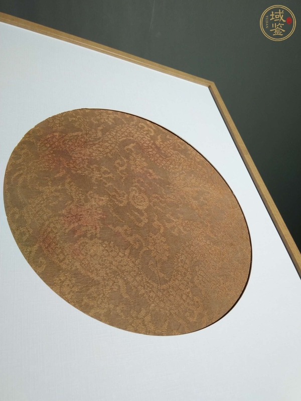 古玩雜項(xiàng)提花綢真品鑒賞圖