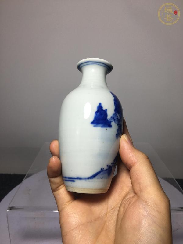 古玩陶瓷青花瓶真品鑒賞圖