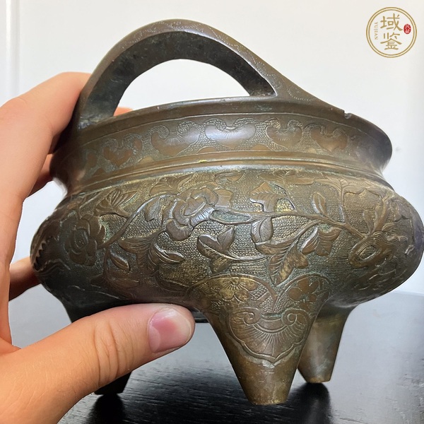 古玩銅器銅爐真品鑒賞圖