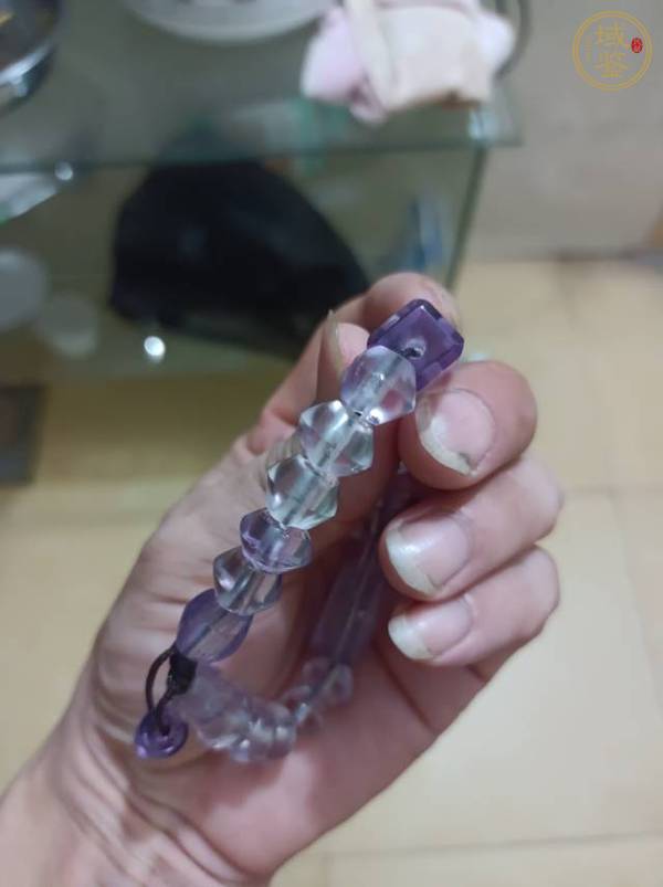 古玩玉器水晶珠串真品鑒賞圖