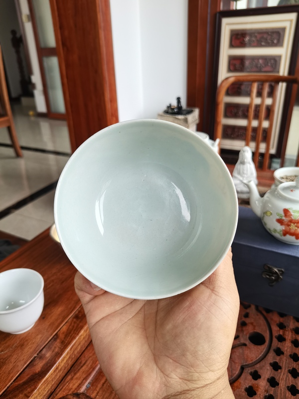古玩陶瓷藍(lán)彩太師少保小碗拍賣(mài),當(dāng)前價(jià)格2300元