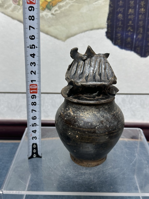古玩陶瓷宋代精品褐釉蒼谷 博物館級(jí)別拍賣,當(dāng)前價(jià)格269元