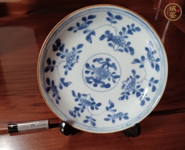 古玩陶瓷青花盤(pán)真品鑒賞圖