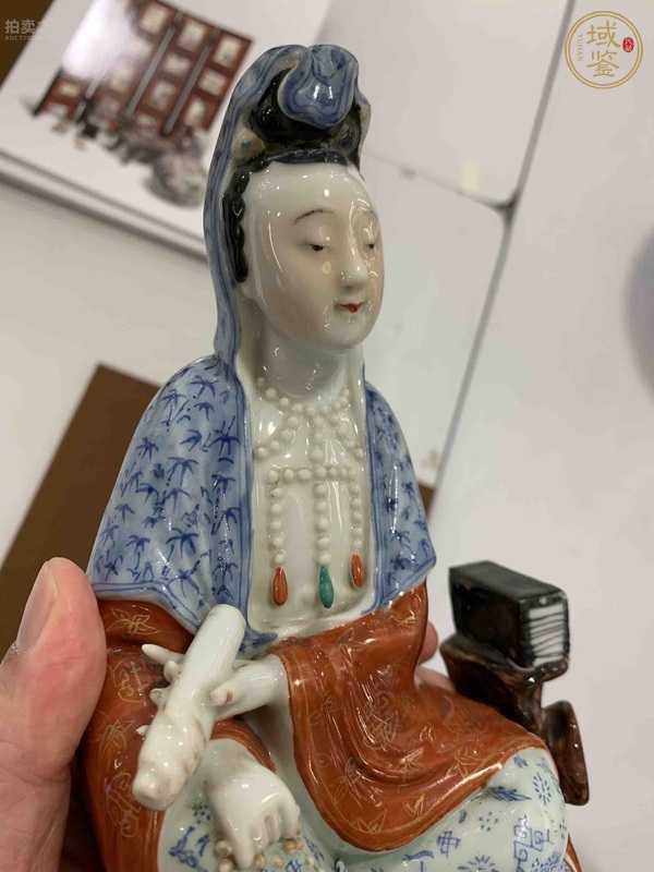 古玩陶瓷粉彩瓷塑真品鑒賞圖