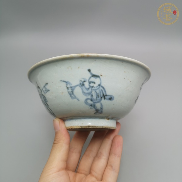 古玩陶瓷青花碗真品鑒賞圖