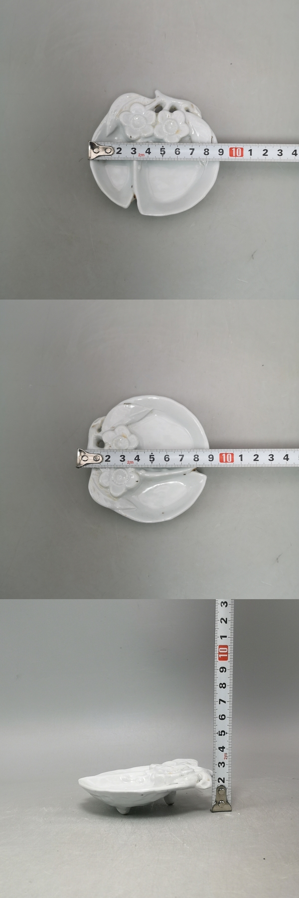 古玩陶瓷民國德化窯白釉筆舔拍賣，當前價格126元