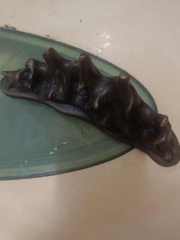 古玩銅器銅筆架拍賣，當前價格100元