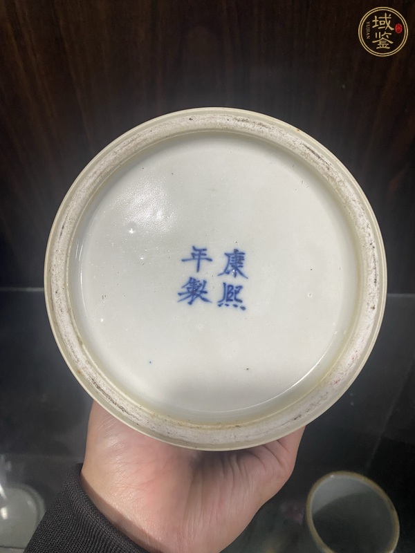 古玩陶瓷青花留白云龍紋梅瓶真品鑒賞圖