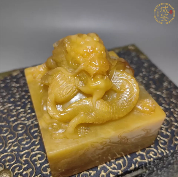 古玩雜項老撾石印章真品鑒賞圖