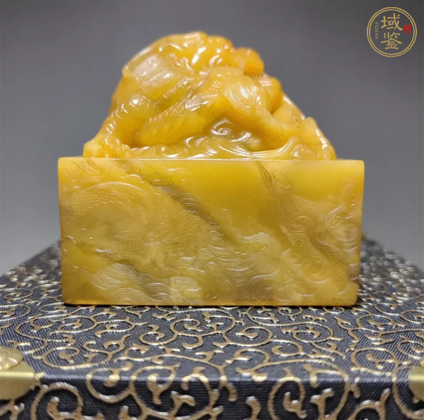 古玩雜項老撾石印章真品鑒賞圖