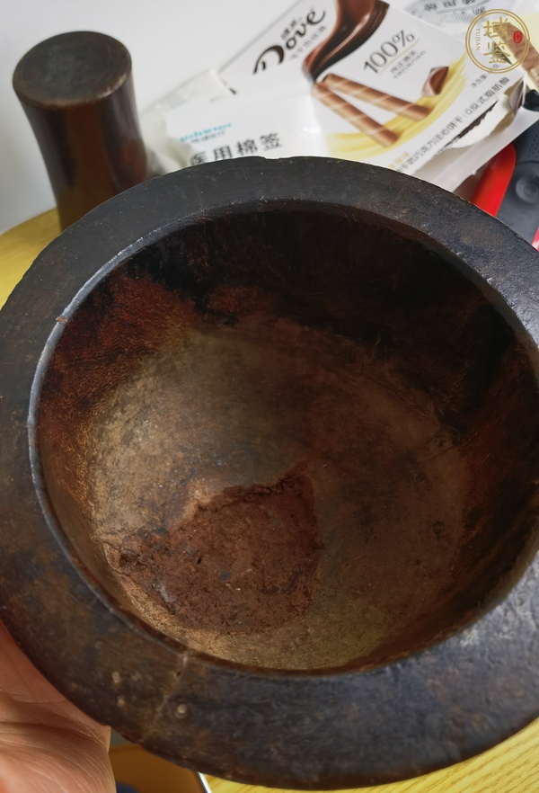 古玩雜項搗藥缽真品鑒賞圖