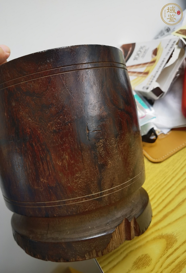 古玩雜項搗藥缽真品鑒賞圖