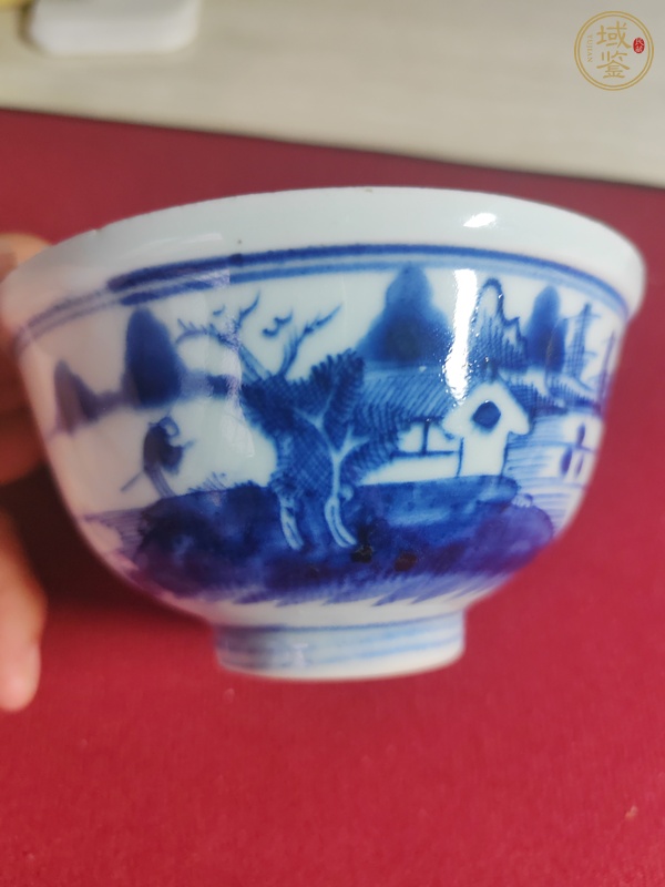 古玩陶瓷青花碗真品鑒賞圖