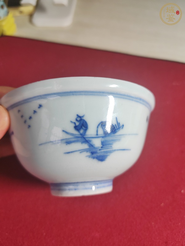 古玩陶瓷青花碗真品鑒賞圖