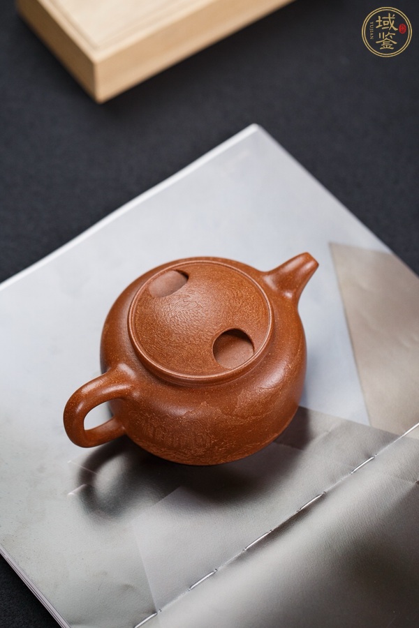 古玩雜項(xiàng)紫砂壺· 牛蓋蓮子壺真品鑒賞圖