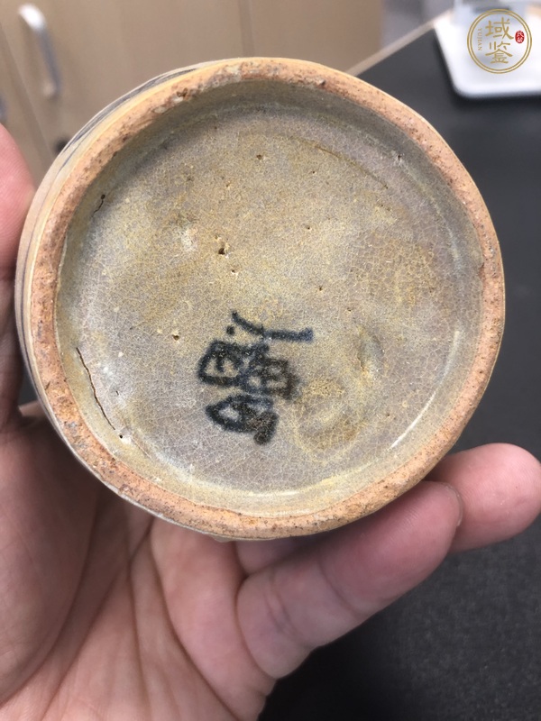 古玩陶瓷青花螭龍紋小罐真品鑒賞圖