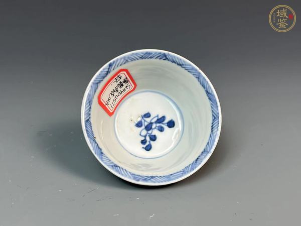 古玩陶瓷青花杯577真品鑒賞圖