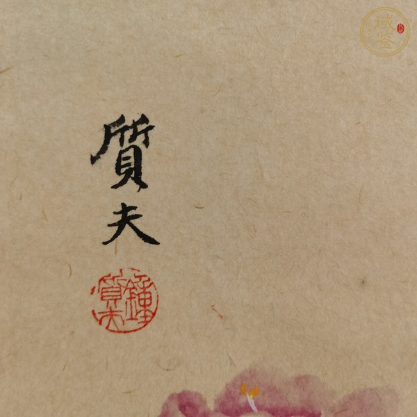 古玩字畫花鳥真品鑒賞圖