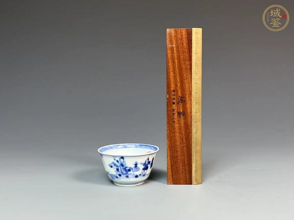 古玩陶瓷青花人物杯899真品鑒賞圖