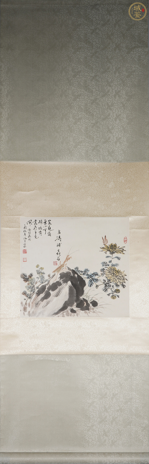 古玩字畫何涵宇、王雪濤《花卉草蟲》真品鑒賞圖