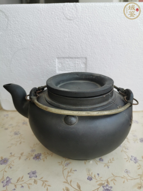 古玩雜項(xiàng)捂灰大蛋包壺真品鑒賞圖