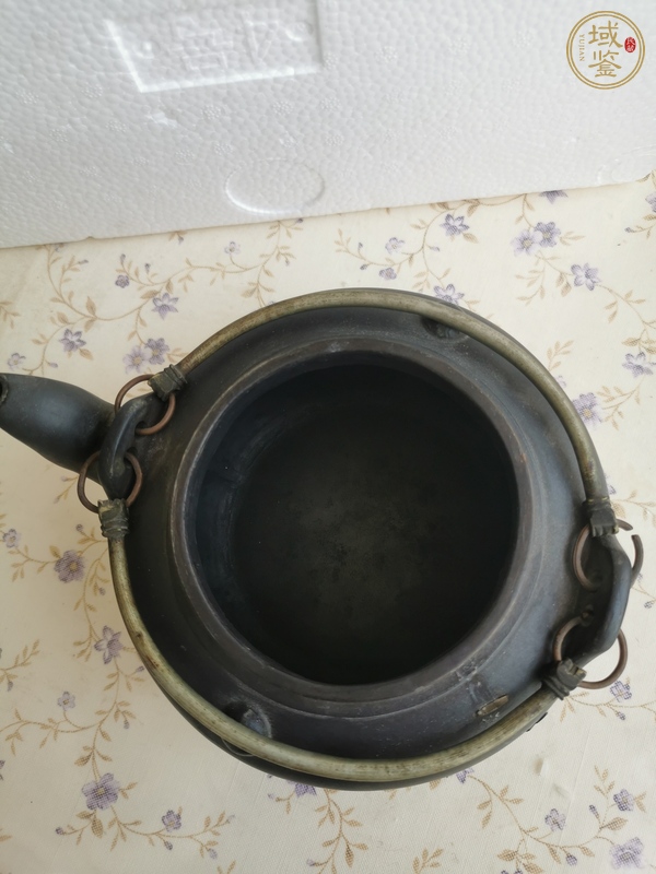 古玩雜項(xiàng)捂灰大蛋包壺真品鑒賞圖
