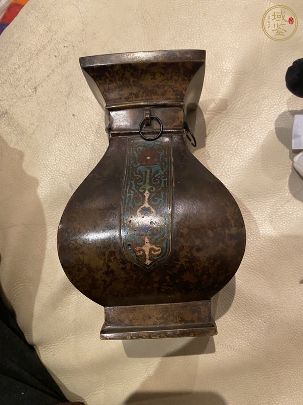 古玩銅器銅鈁真品鑒賞圖