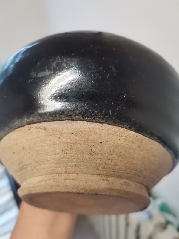 古玩陶瓷唐耀州窯黑釉缽拍賣,當前價格12000元