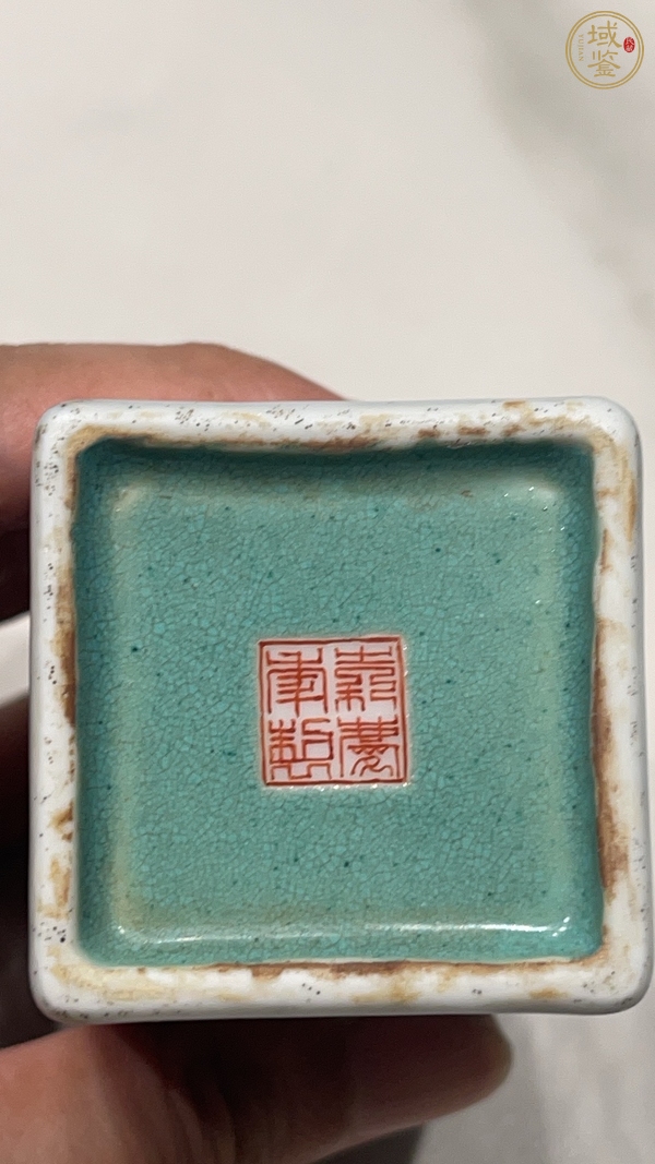 古玩陶瓷筆筒真品鑒賞圖