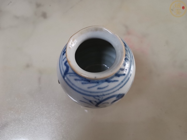 古玩陶瓷青花山水人物紋水盂拍賣,當(dāng)前價(jià)格600元