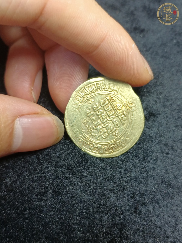 古玩錢幣絲綢之路金幣真品鑒賞圖