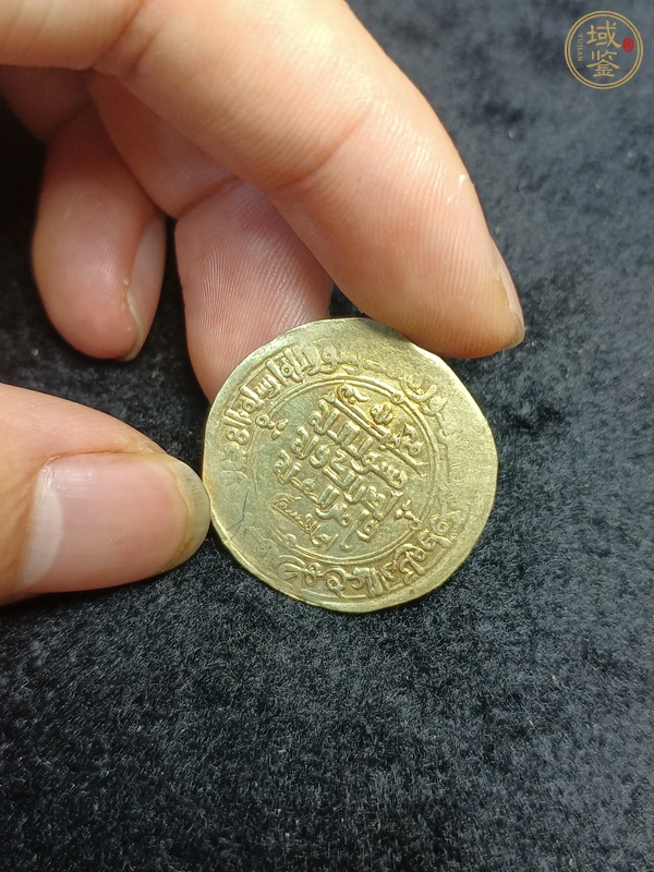 古玩錢幣絲綢之路金幣真品鑒賞圖