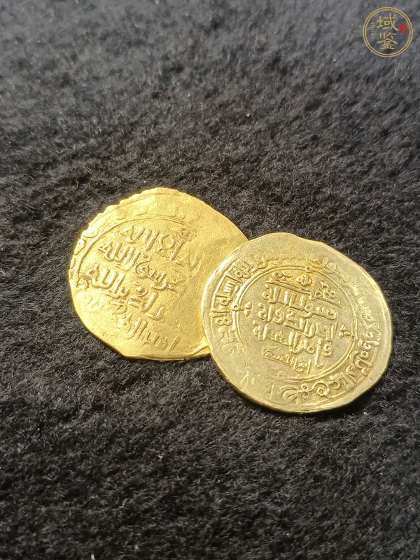 古玩錢幣絲綢之路金幣真品鑒賞圖