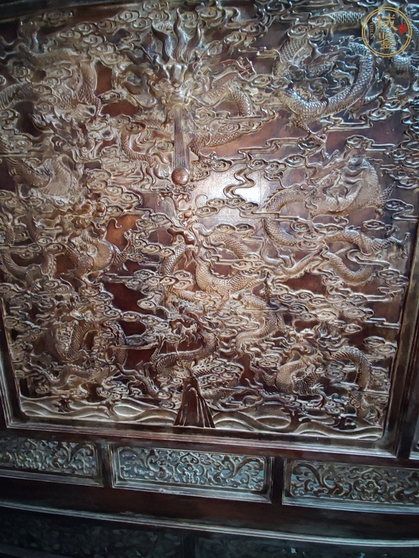 古玩字畫黃花梨插屏真品鑒賞圖