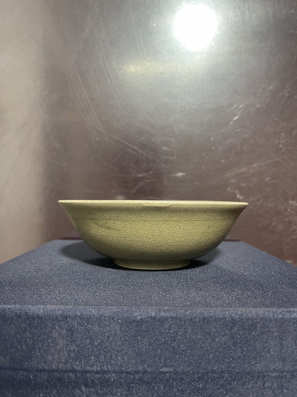 古玩陶瓷元代龍泉青釉碗拍賣,當前價格3850元