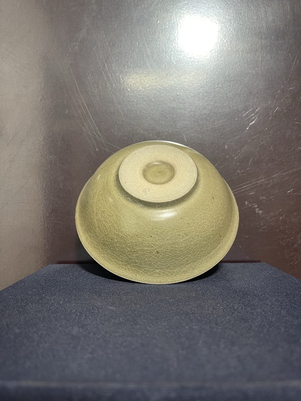 古玩陶瓷元代龍泉青釉碗拍賣,當前價格3850元