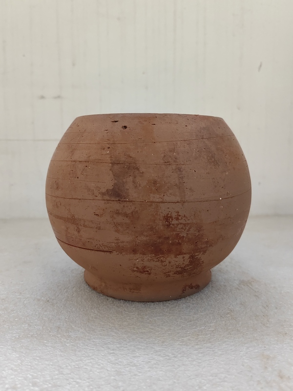 古玩陶瓷紅陶罐拍賣,當前價格450元