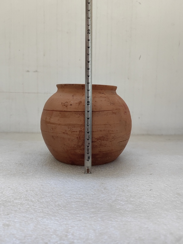 古玩陶瓷紅陶罐拍賣,當前價格450元