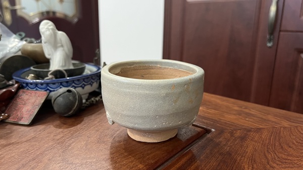 古玩陶瓷宋元青釉香爐拍賣,當前價格999元