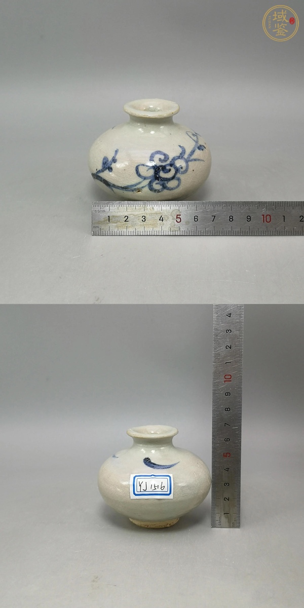 古玩陶瓷青花罐真品鑒賞圖