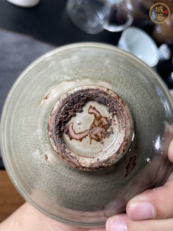 古玩陶瓷青瓷盞真品鑒賞圖